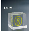 Lucite Cube Award (4"x4"x4")